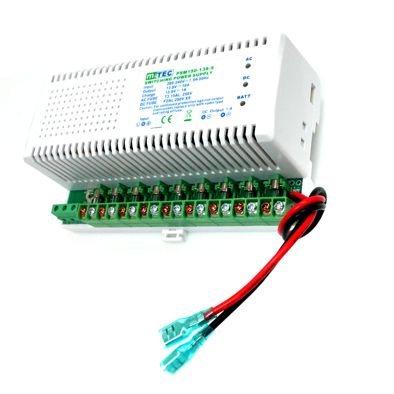 PSM150-138-9 10U DIN-RAIL POWER SUPPLY W/CHARGER^