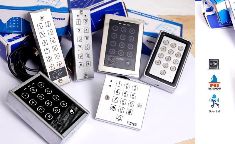MKP-6320 PIEZOELECTRIC KEYPAD W/BELL BUTTON