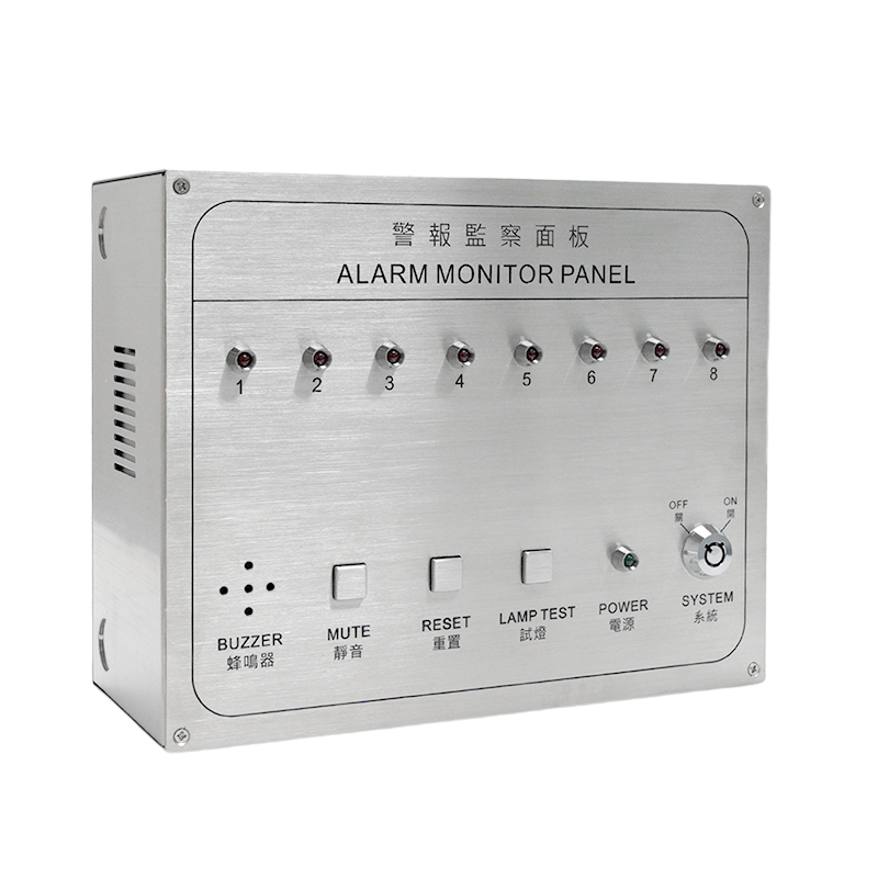 MAM-208 8 ZONE ALARM MONITOR CONTROL PANEL^