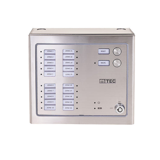 MEC-P20MS 20-ZONE SS EMG. ALARM MONITOR CONTROLLER PANEL