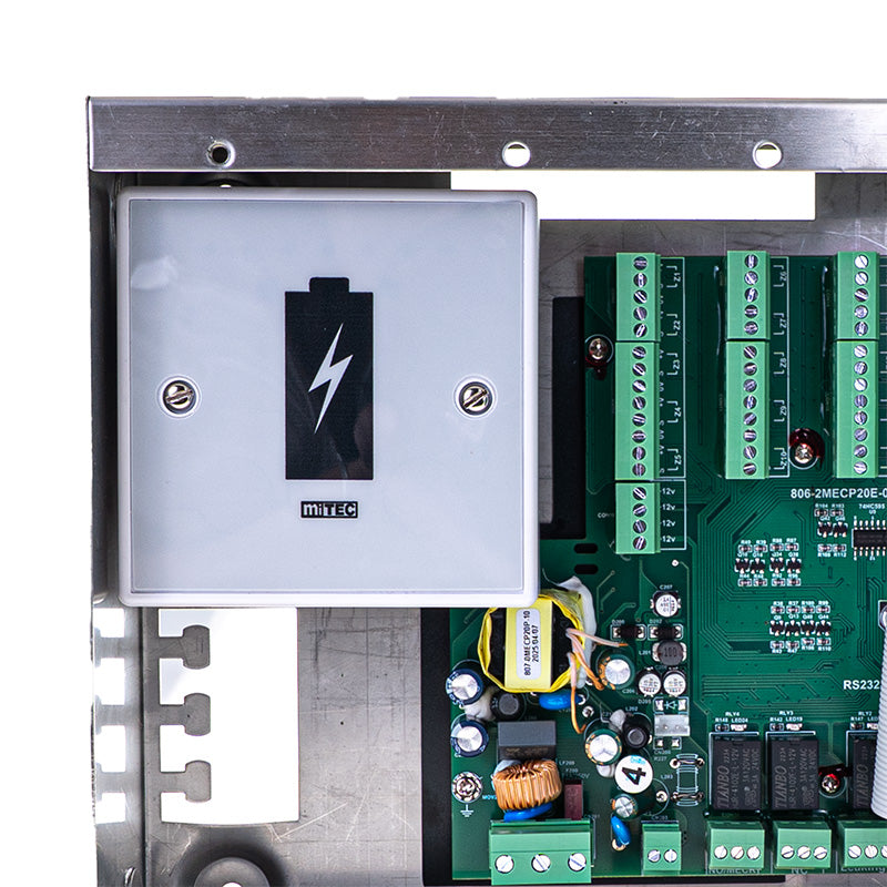 MEC-P20MS 20-ZONE SS EMG. ALARM MONITOR CONTROLLER PANEL