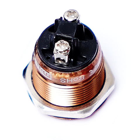 MSW-19A21/BROWN 19mm ALUMINIUM PUSH BUTTON