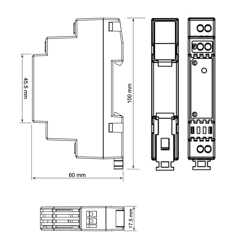 PSM18-24 18W 1U DIN-RAIL POWER SUPPLY