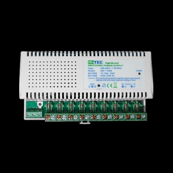 PSM150-24-9 10U DIN-RAIL POWER SUPPLY^