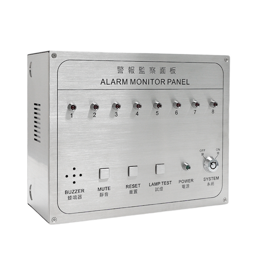MAM-208 8 ZONE ALARM MONITOR CONTROL PANEL^