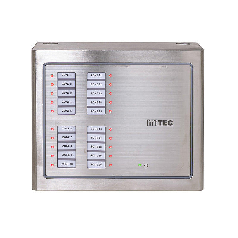 MEC-P20ES 20-ZONE SS EMG. ALARM MONITOR EXPANSION PANEL