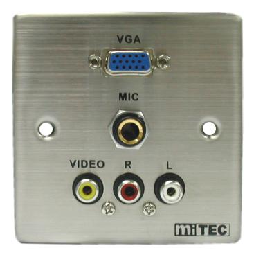 MCN-001 VGA(S)+AV+MIC PANEL