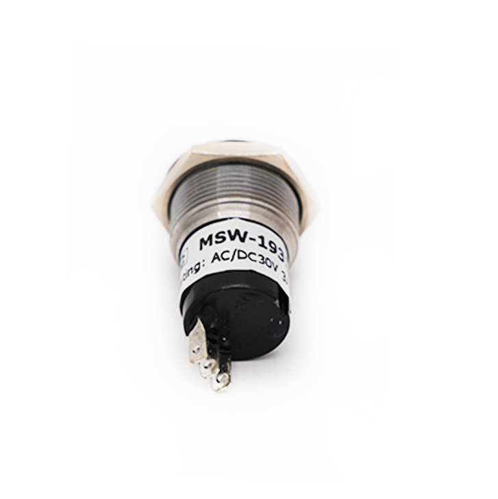 MSW-1931 19mm STAINLESS STEEL PUSH BUTTON^